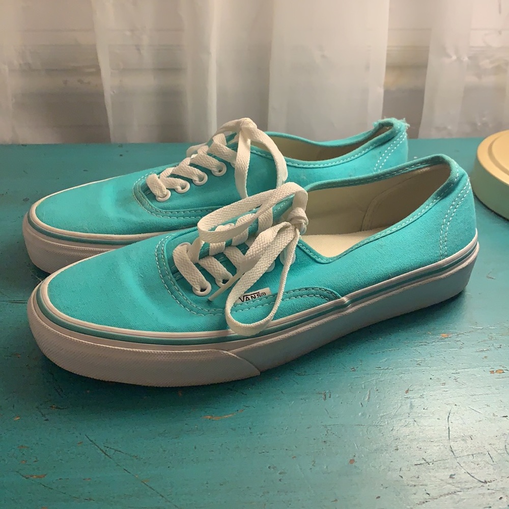 Turquoise Vans! - Picture 3 of 7